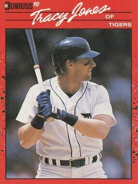 Tracy Jones - Donruss 90 Baseball Card